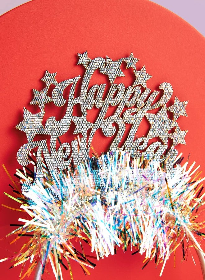 xo, Fetti New Years Eve Headband - Fits Adult + Child - NYE 2023, Happy New Years Decorations, NYE Hair Accessory - Image 5
